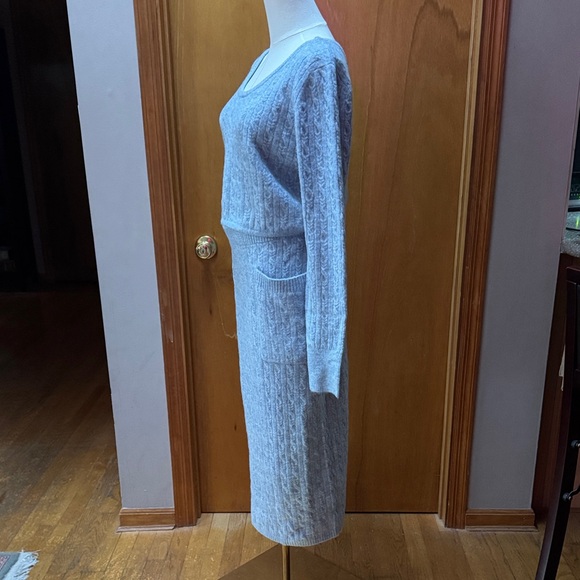 NWT Future Collective 2 pc cable knit sweater/skirt set. Size L - Picture 11 of 14